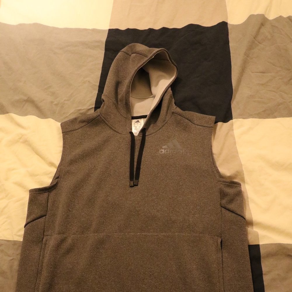 Adidas Training Sleeveless Hoodie NWOT